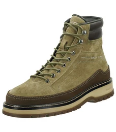 Stiefelette Veloursleder Schnrstiefelette