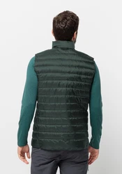 Jack Wolfskin Daunenweste PILVI DOWN VEST Dunkelgrün/Grün