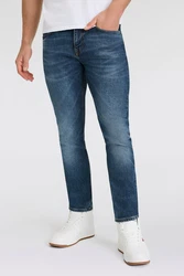 BOSS ORANGE Slim-fit-Jeans Delaware Selvedge BO Blau/Dunkelblau