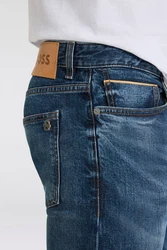 BOSS ORANGE Slim-fit-Jeans Delaware Selvedge BO Blau/Dunkelblau
