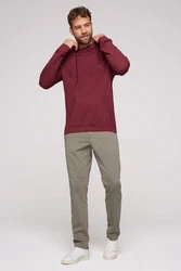 CAMP DAVID Kapuzensweatshirt Dunkelrot/Bordeaux/Rot