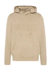 CAMP DAVID Kapuzensweatshirt Khaki/Beige/Braun
