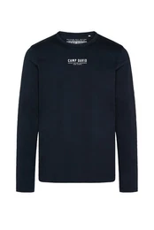 Rundhalsshirt aus Baumwolle