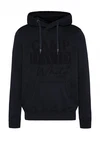 CAMP DAVID Kapuzensweatshirt Schwarz/Dunkelblau/Blau