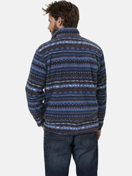Babista Sweatjacke BELLAZARI blau/dunkelblau gemustert