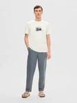 SELECTED HOMME Chinohose Grau/Khaki/Hellgrau/Weiß/Creme