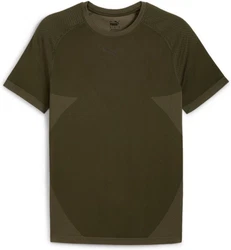 PUMA Kurzarmshirt Formknit Seamless Tee DUNKEL OLIV