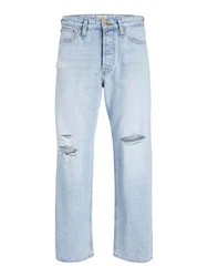 Jack & Jones Regular-fit Jeans Eddie Coopie Hellblau/Blau