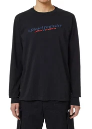 Langarmshirt T-Just-Ls-Ind Maglietta Herren T-Shirt Rundhals Langarm
