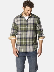 Babista Langarmhemd COTELLI grn/khaki/kariert