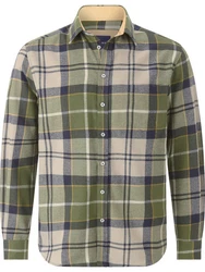 Babista Langarmhemd COTELLI grn/khaki/kariert