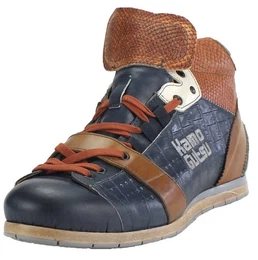 Herren Leder Halbschuhe Sneaker Wechselfussbett