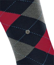 Burlington Kniestrümpfe King Ganzjahresqualität Hellblau/Dunkelblau/Blau
