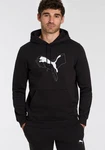 PUMA Kapuzensweatshirt ESS+ LOGO LAB CAT HOODIE FL Schwarz/Grau