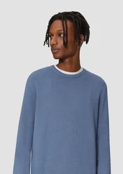 QS Rundhalspullover Casual Blau/Hellblau/Grau/Dunkelblau