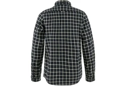 Fjällräven Outdoorhemd Vík Flannel Shirt Dunkelgrün/Dunkelgrau/Schwarz/Gelb/Grau