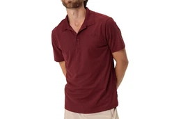 VAUDE Essential Polo Shirt Dunkelrot/Bordeaux