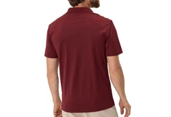 VAUDE Essential Polo Shirt Dunkelrot/Bordeaux