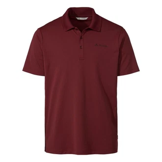 VAUDE Essential Polo Shirt Dunkelrot/Bordeaux