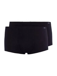 Skiny Retro Pants Herren Pant Boxer  Schwarz/Dunkelblau