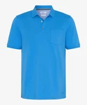 Brax Poloshirt Pullunder STYLE PETE U Blau/Pastell/Türkis/Hellblau