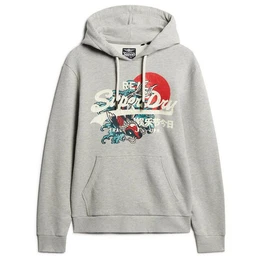 Sweatshirt Herren Hoodie - Tokyo VI Graphic Hoodie, Cracked