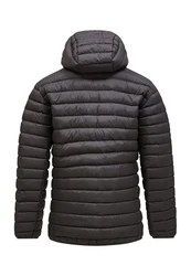 Peak Performance Down Liner Hood Jacket Grau/Dunkelgrau/Schwarz/Dunkelbraun