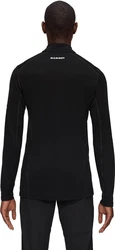 Mammut Aenergy ML Half Zip Pull Men Funktionshemd Longsleeve Schwarz