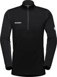 Mammut Aenergy ML Half Zip Pull Men Funktionshemd Longsleeve Schwarz