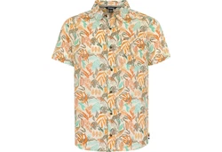 Sherpa Outdoorhemd Tiger Leaf Gelb/Beige/Orange/Blau/Grün