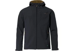 VAUDE Funktionsjacke Cyclone Hooded Jacket SCHWARZ/HAFER
