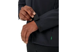 VAUDE Funktionsjacke Cyclone Hooded Jacket SCHWARZ/HAFER