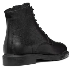 Geox Schnürboots U TIBERIO D Schwarz