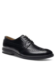 Halbschuhe Herren DANTE-02 123AM Schwarz Schnrboots