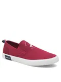 Lila Turnschuhe ohne Schnürsenkel image