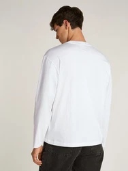 Calvin Klein Langarmshirt HERO LOGO LS T-SHIRT Braun/Rot/Dunkelrot/Khaki/Dunkelblau/Hellgrün/Rosa