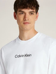 Calvin Klein Langarmshirt HERO LOGO LS T-SHIRT Braun/Rot/Dunkelrot/Khaki/Dunkelblau/Hellgrün/Rosa