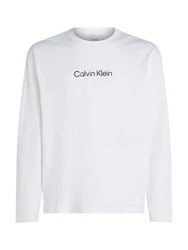 Calvin Klein Langarmshirt HERO LOGO LS T-SHIRT Braun/Rot/Dunkelrot/Khaki/Dunkelblau/Hellgrün/Rosa