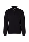 seidensticker Strickpullover Langarm Stehkragen Uni 