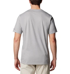 Columbia T-Shirt CSC Seasonal Logo Tee Hellblau/Grau/Hellgrau/Dunkelgrau