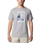 Columbia T-Shirt CSC Seasonal Logo Tee Hellblau/Grau/Hellgrau/Dunkelgrau