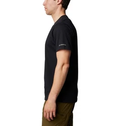 Columbia T-Shirt CSC Seasonal Logo Tee Schwarz/Dunkelrot/Creme/Grau/Gelb