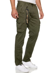 Indicode Cargohose INPerlo Dunkelgrün/Khaki/Grün