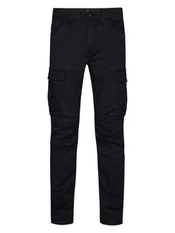 Petrol Industries Cargohose Dunkelblau/Blau/Schwarz/Khaki