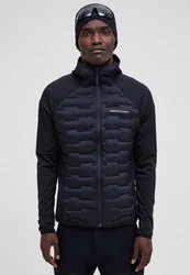 Peak Performance Argon Hybrid Hood Kurzjacke (1-St) Dunkelblau/Blau/Lila/Schwarz