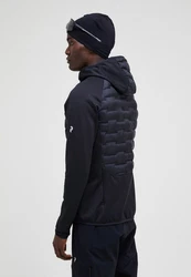 Peak Performance Argon Hybrid Hood Kurzjacke (1-St) Dunkelblau/Blau/Lila/Schwarz