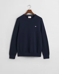 Gant Strickpullover Dunkelblau/Schwarz