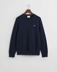 Gant Strickpullover Dunkelblau/Schwarz