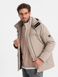 OMBRE Herrenjacke Beige/Khaki