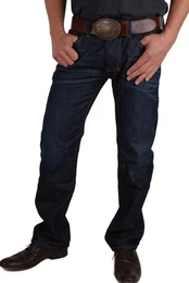 Straight-Jeans Herren Jeans Larkee 0806W Regular Straight